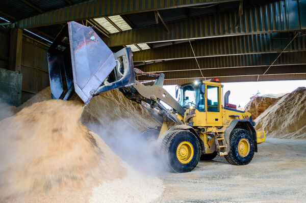 bulk wood pellets for bioenergy